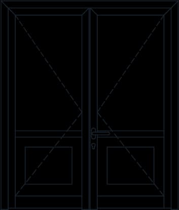 SV-850 Eco — DOUBLE SASH DOOR
