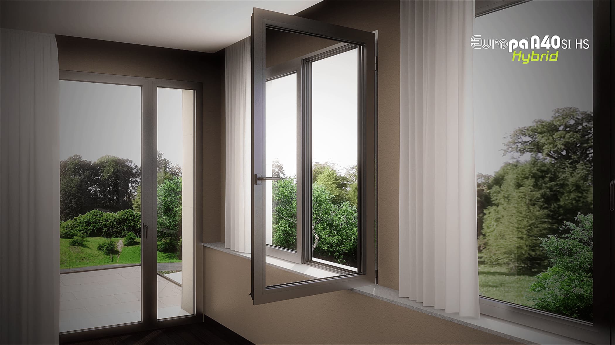 Superior functionality and aesthetics with the option for concealed hinges
