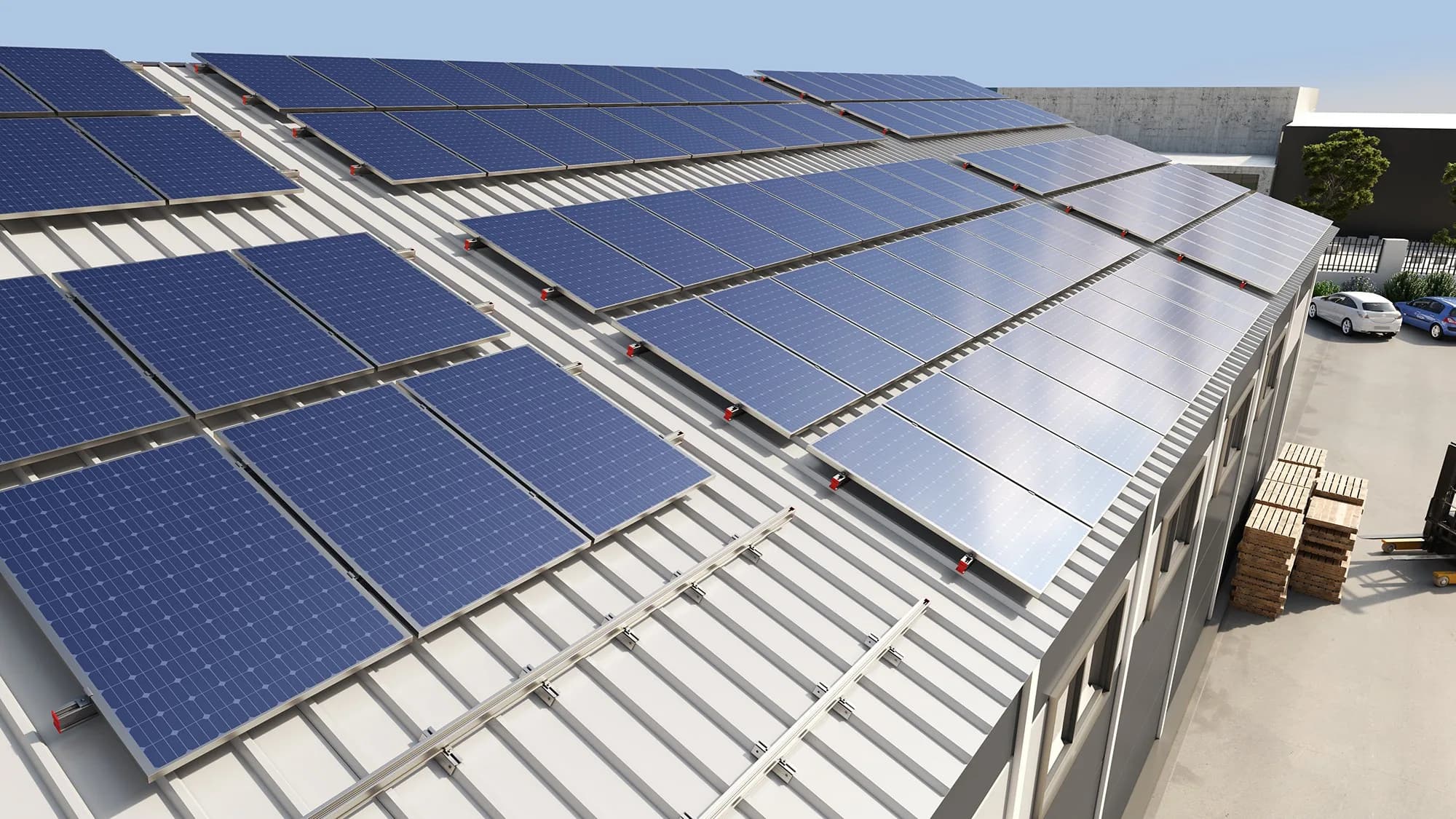 SV-4400 Solar Industrial Roof by SIVAL