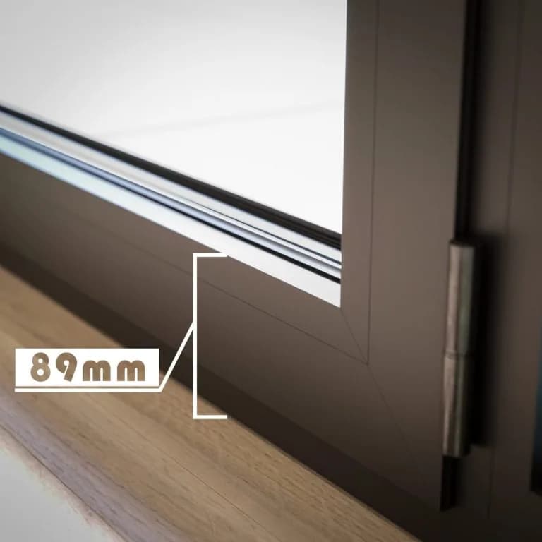 Superior functionality and aesthetics with the option for concealed hinges