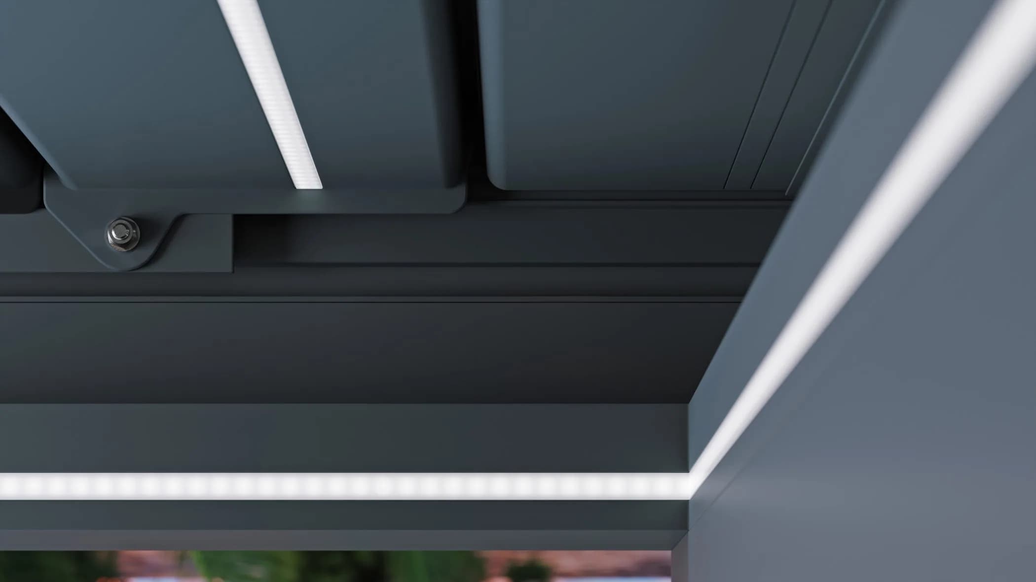 Addition of LED lamps for supplementary lighting.